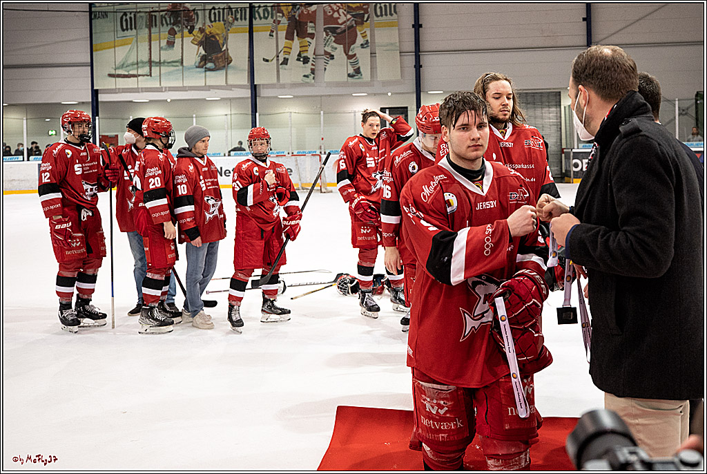 U20-DNL Meisterschaftsfinale;  Koelner Junghaie - Eisbaeren Juniors Berlin; Koeln, 27.03.2022